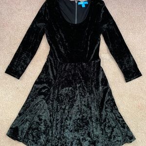 Velvet Black Dress